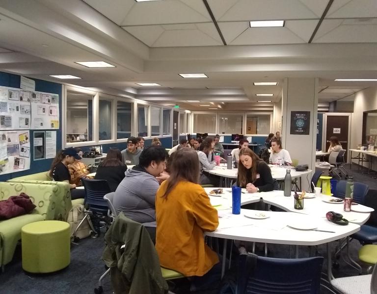 A busy day at the LARC