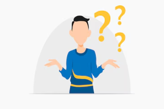 Confused person