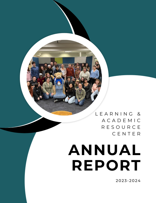 Image of the front cover of the 2023-2024 LARC Annual Report